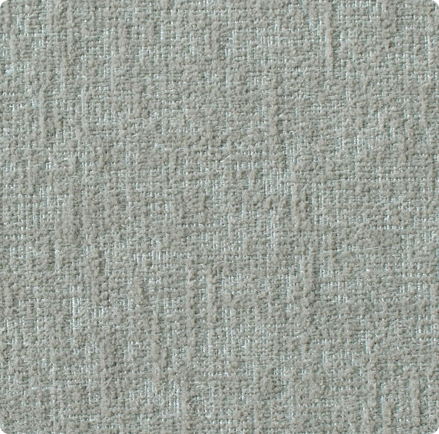 Textured fabric in soft light gray with subtle patterns, displaying woven fibers in a delicate, modern design.