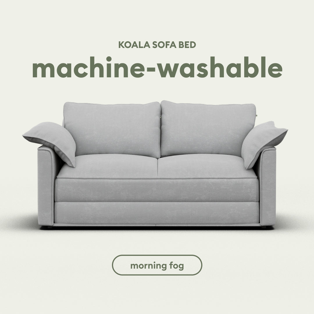 Koala modular sleeper sofa in morning fog