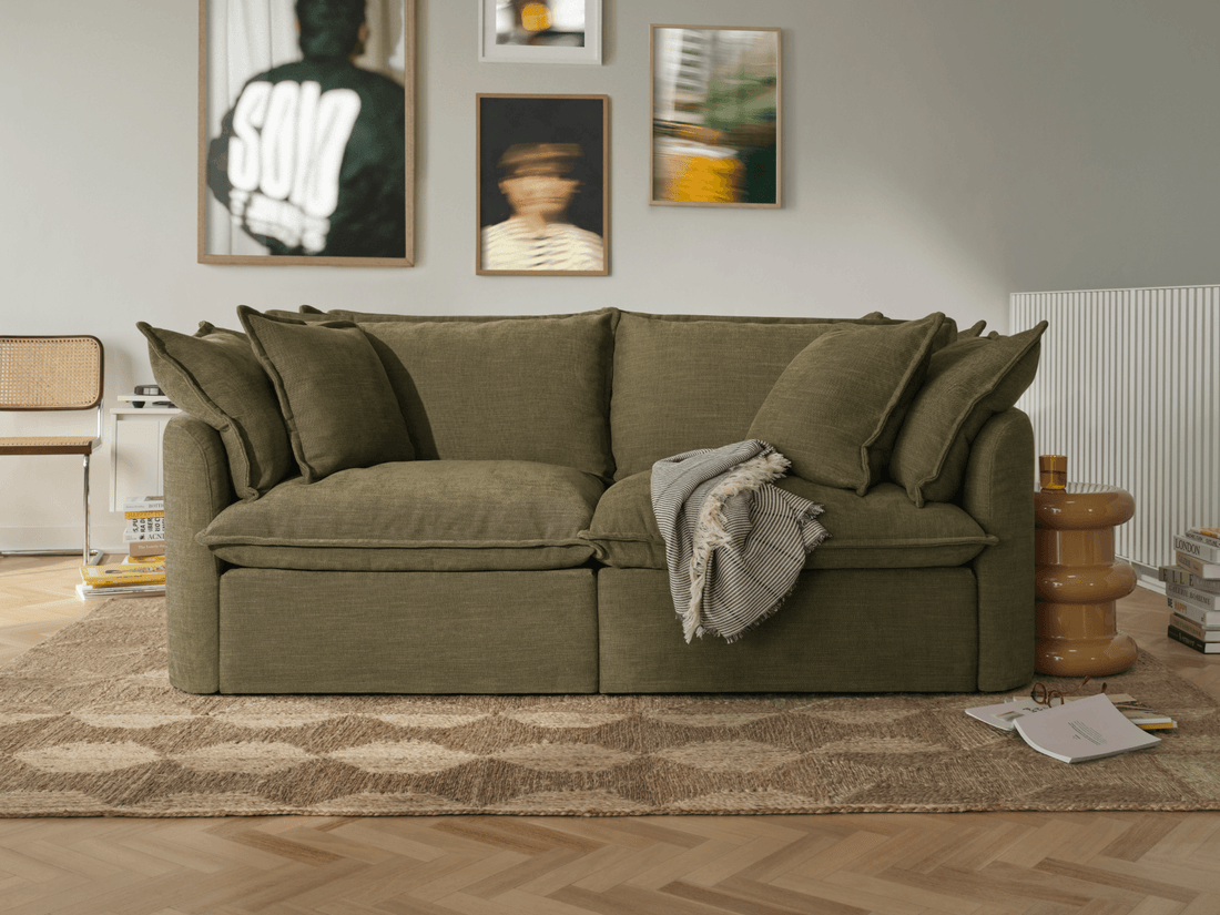 2 piece Tamarama modular sofa