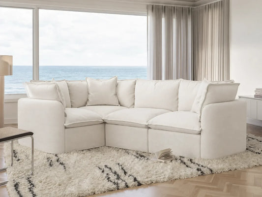 white Tamarama durable sofa