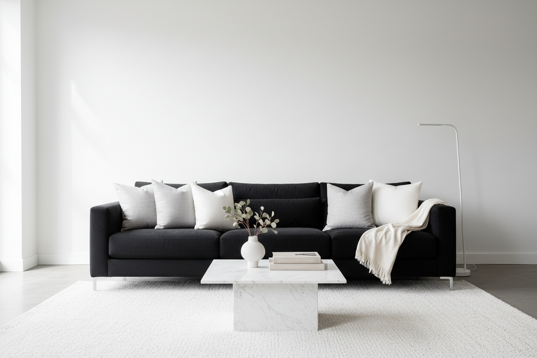 Black Sofa Living Room Ideas: 12 Ways to Style One Without a Dark Room