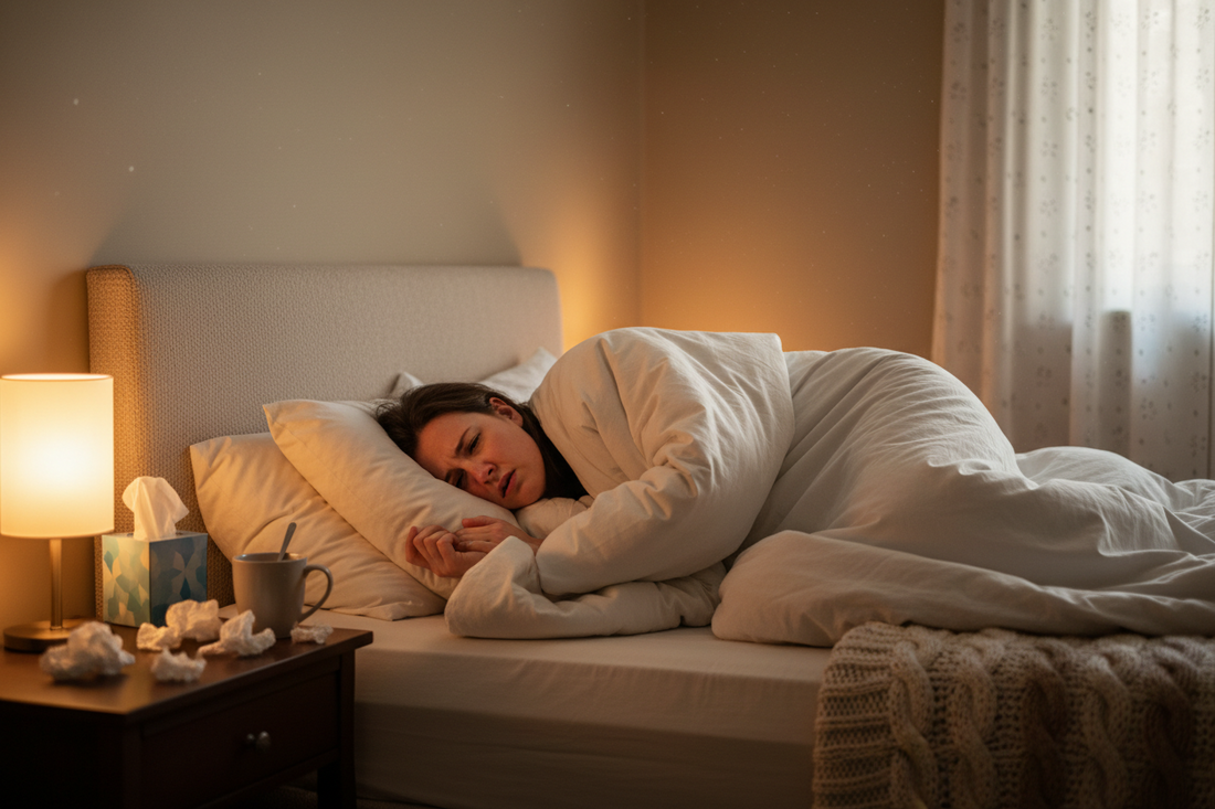 How to Sleep With a Stuffy Nose: Positions and Nighttime Fixes