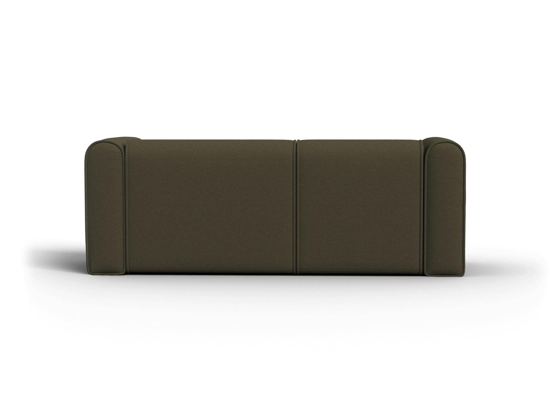 Bangalow Modular Sofa - Chaise - 2 Sections / Green Wattle / Regular