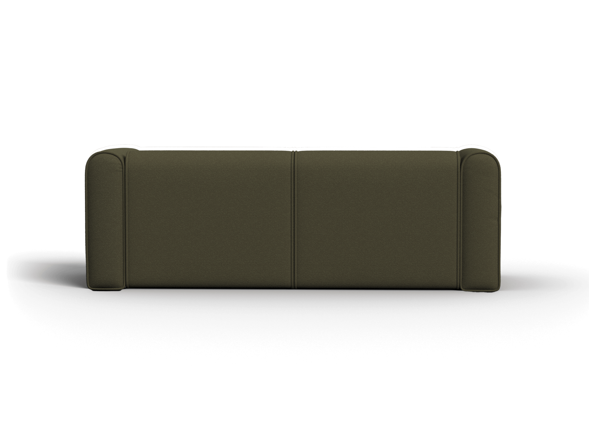 Bangalow Modular Sofa - Chaise - 2 Sections / Green Wattle / Extra Wide