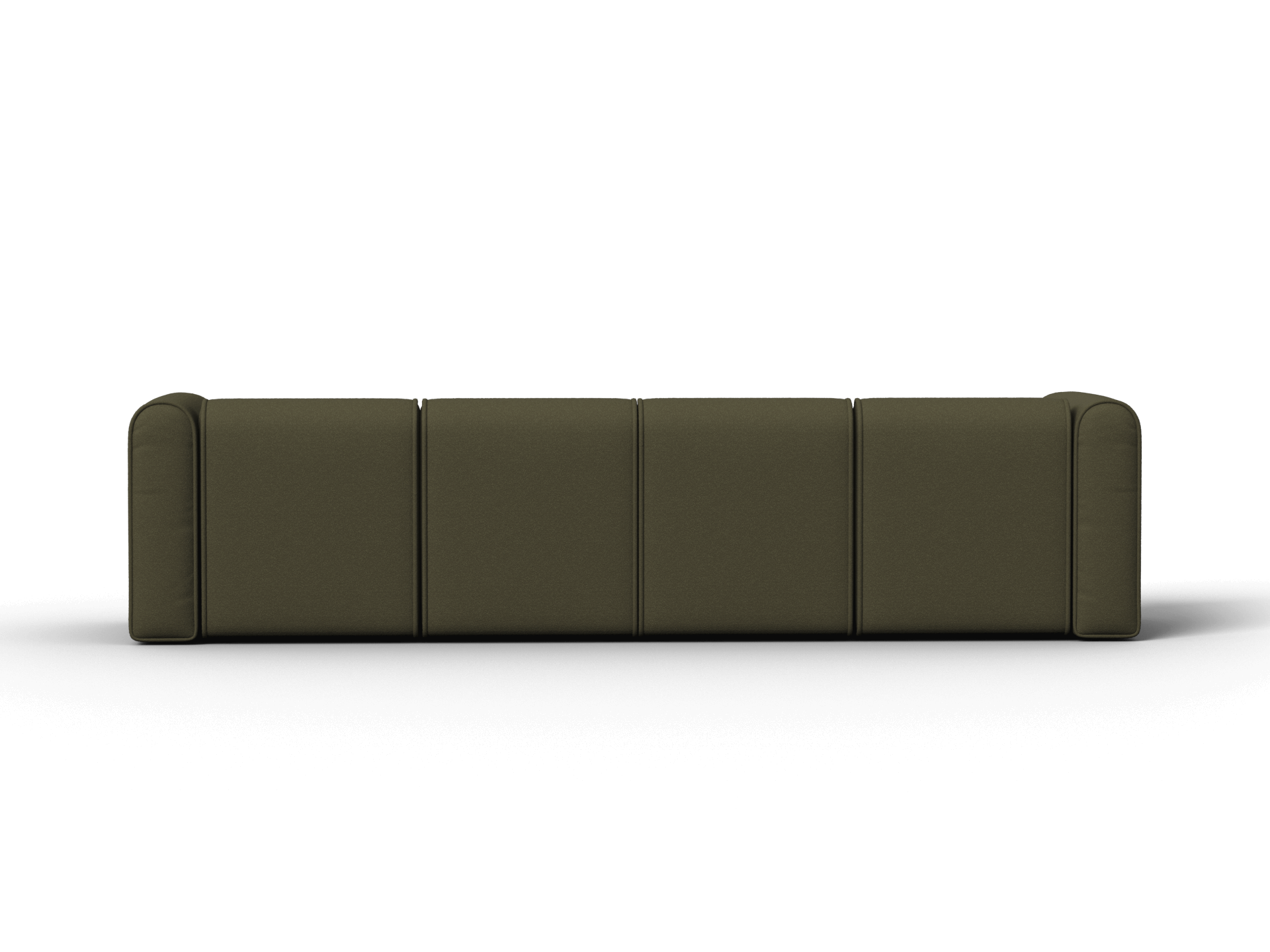 Bangalow Modular Sofa - 4 Sections / Green Wattle / Regular
