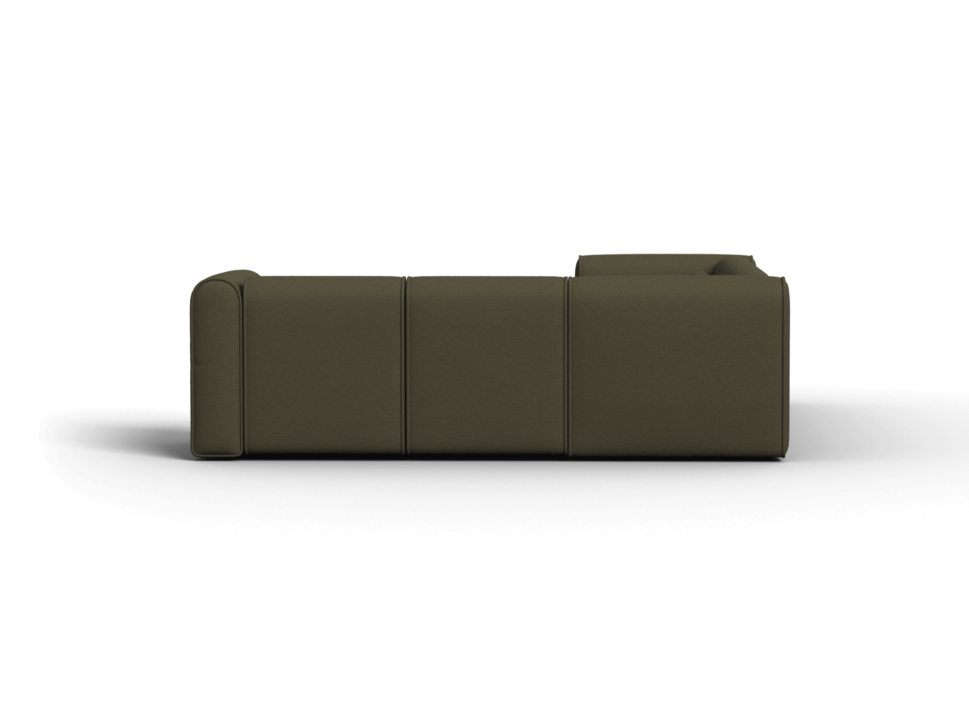 Bangalow Modular Sofa - Corner - 6 Sections / Green Wattle / Regular