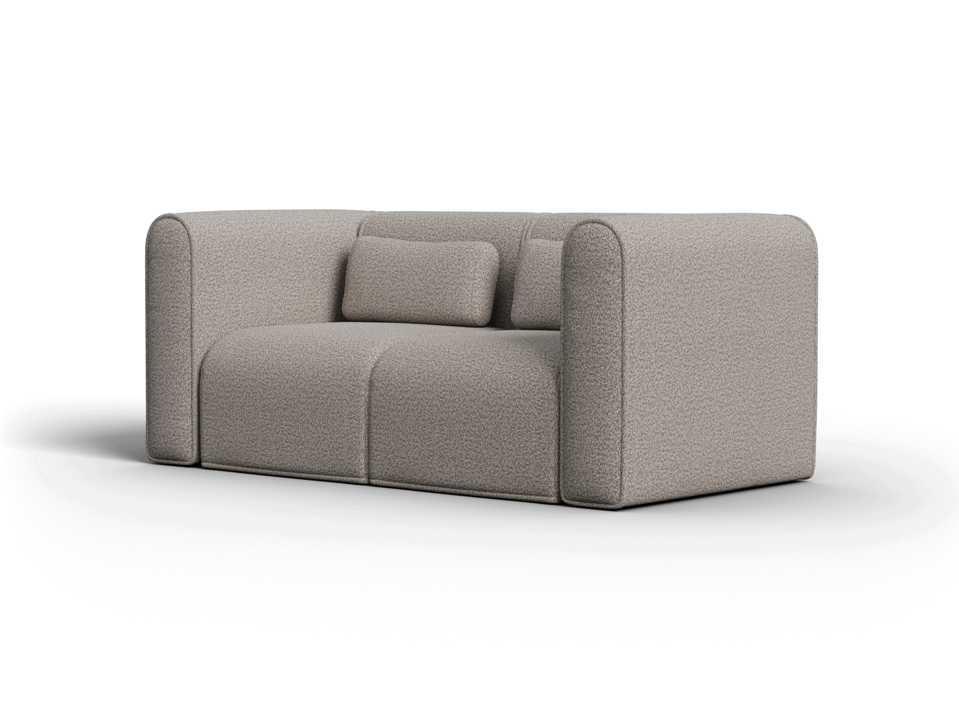 Bangalow Modular Sofa - Sofa / 2 Sections / Limestone (Luxe)