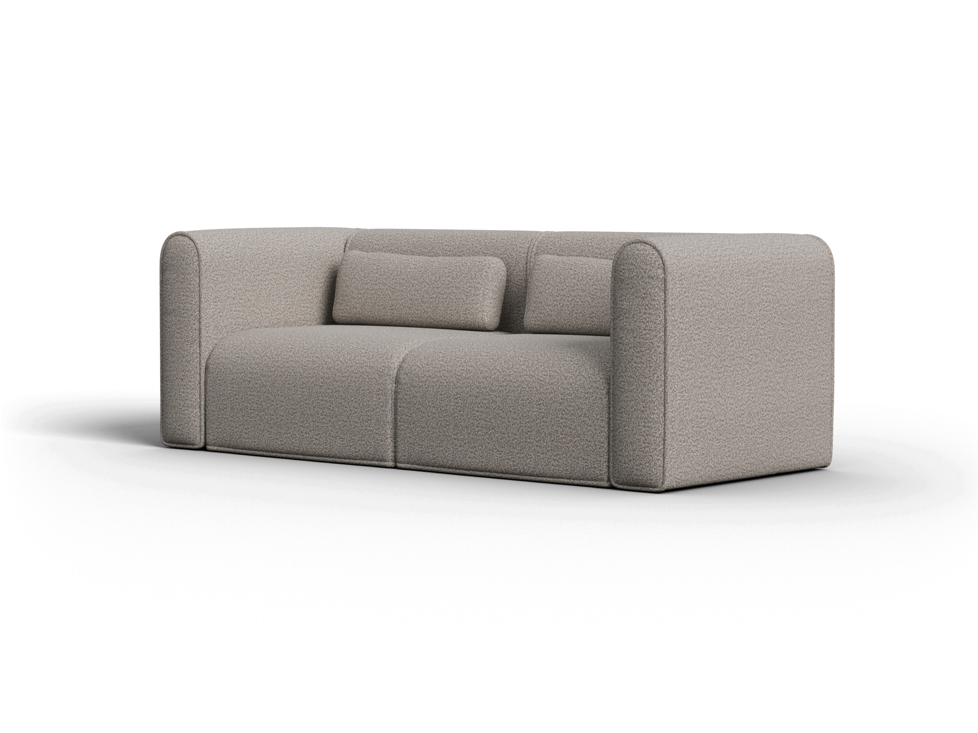 Bangalow Modular Sofa - 2 Sections / Limestone (Luxe) / Extra Wide