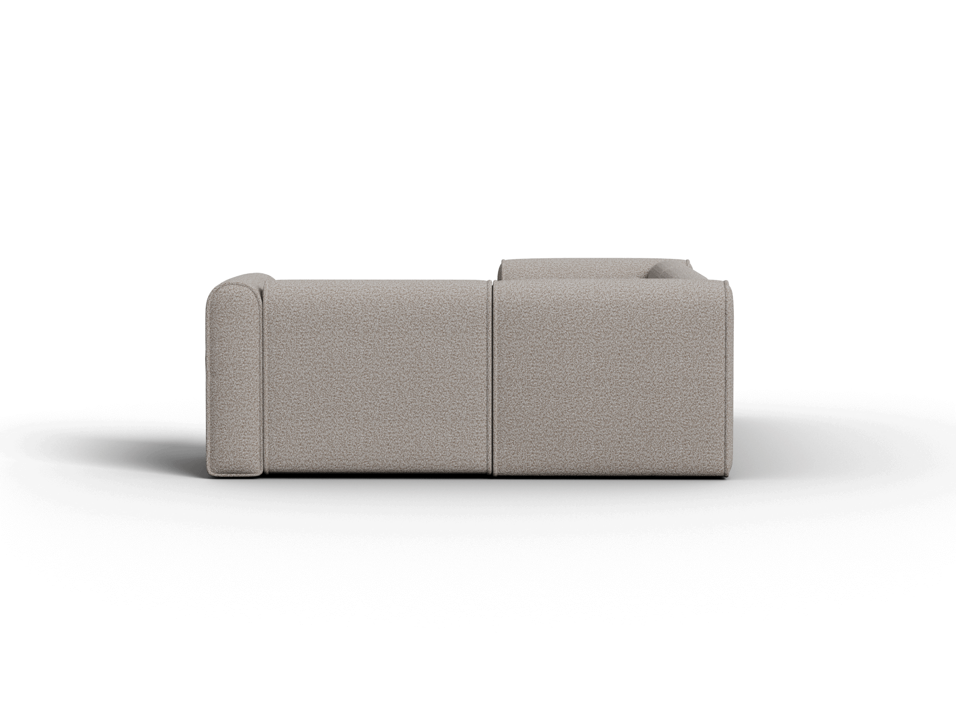 Bangalow Modular Sofa - Corner - 4 Sections / Limestone (Luxe) / Extra Wide