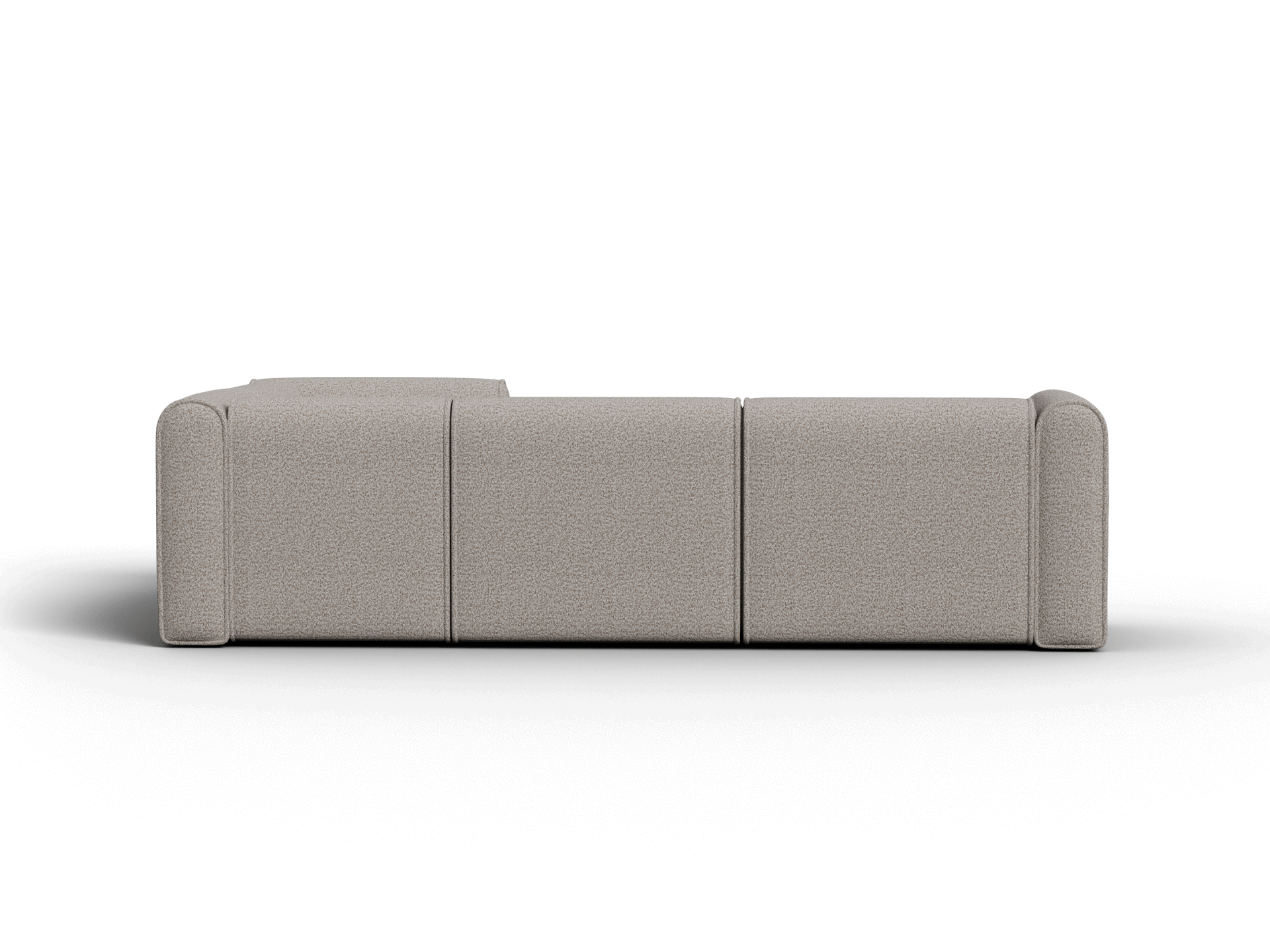 Bangalow Modular Sofa - Corner - 4 Sections / Limestone (Luxe) / Extra Wide