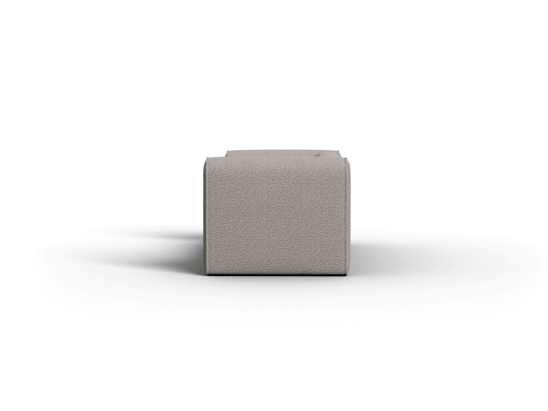 Bangalow Modular Sofa - 4 Sections / Limestone (Luxe) / Regular