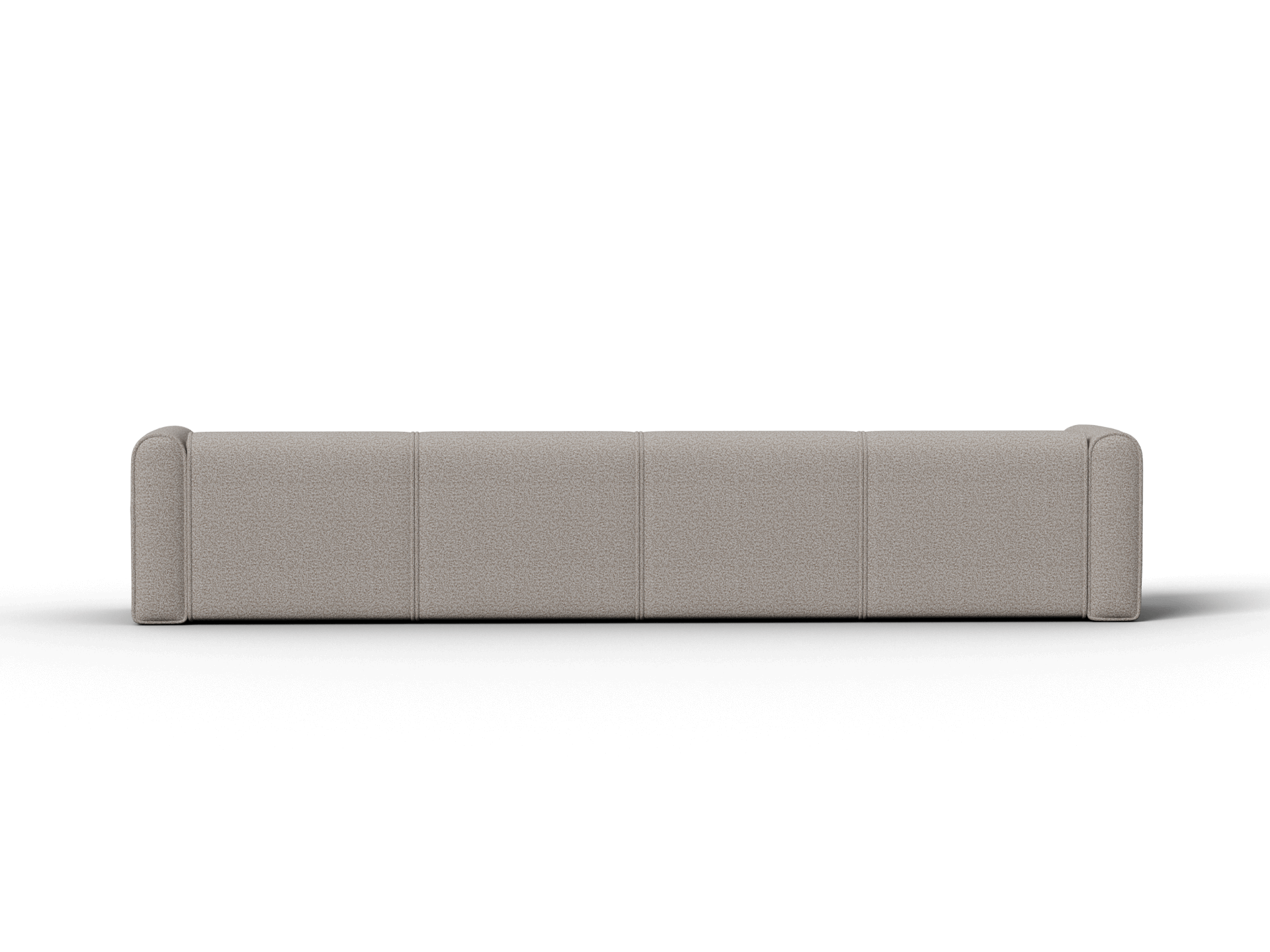 Bangalow Modular Sofa - 4 Sections / Limestone (Luxe) / Extra Wide