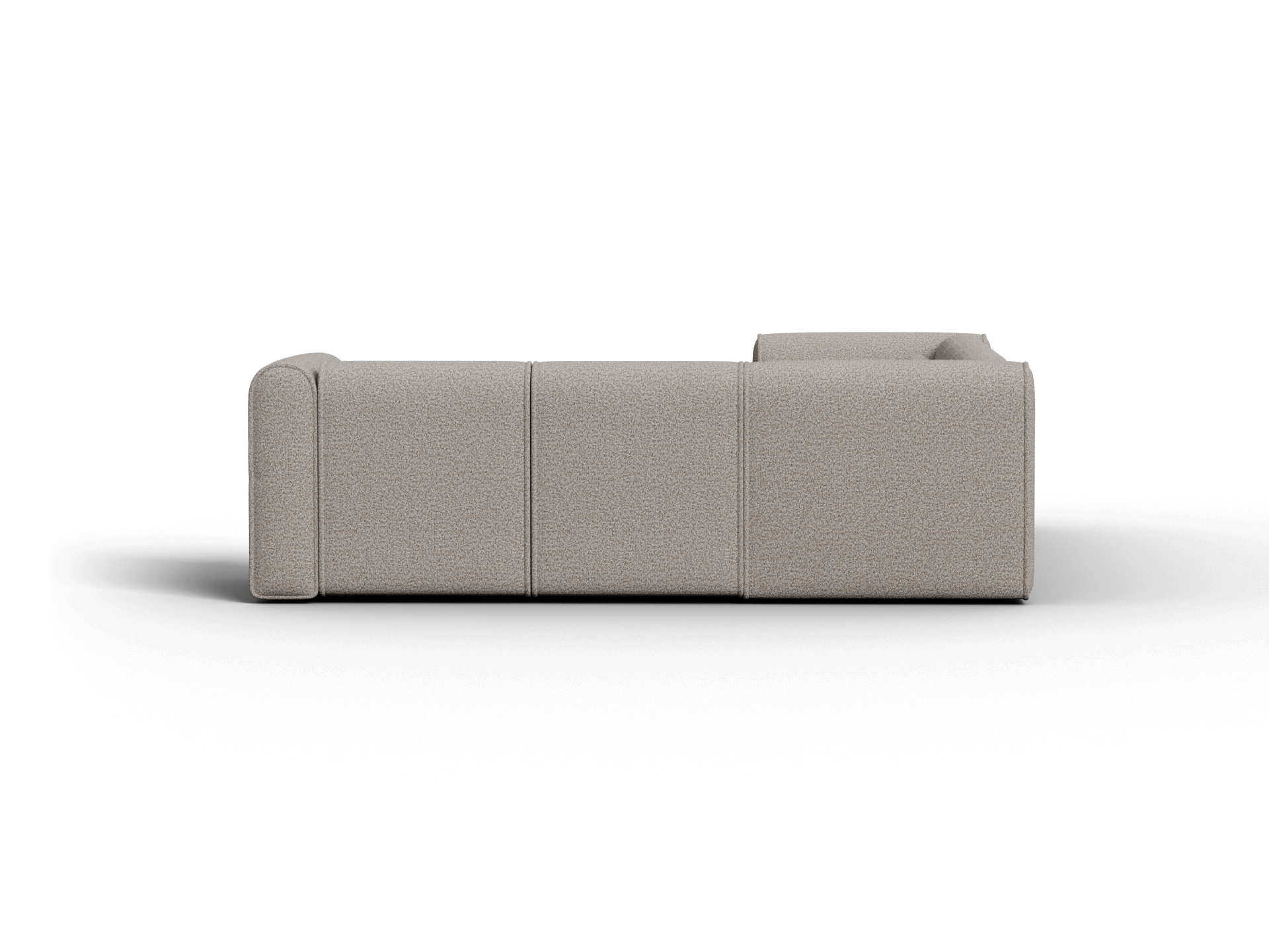 Bangalow Modular Sofa - Corner - 6 Sections / Limestone (Luxe) / Regular