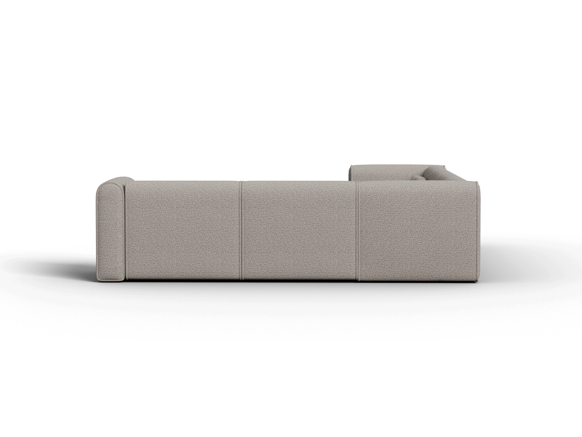 Bangalow Modular Sofa - Corner - 6 Sections / Limestone (Luxe) / Extra Wide