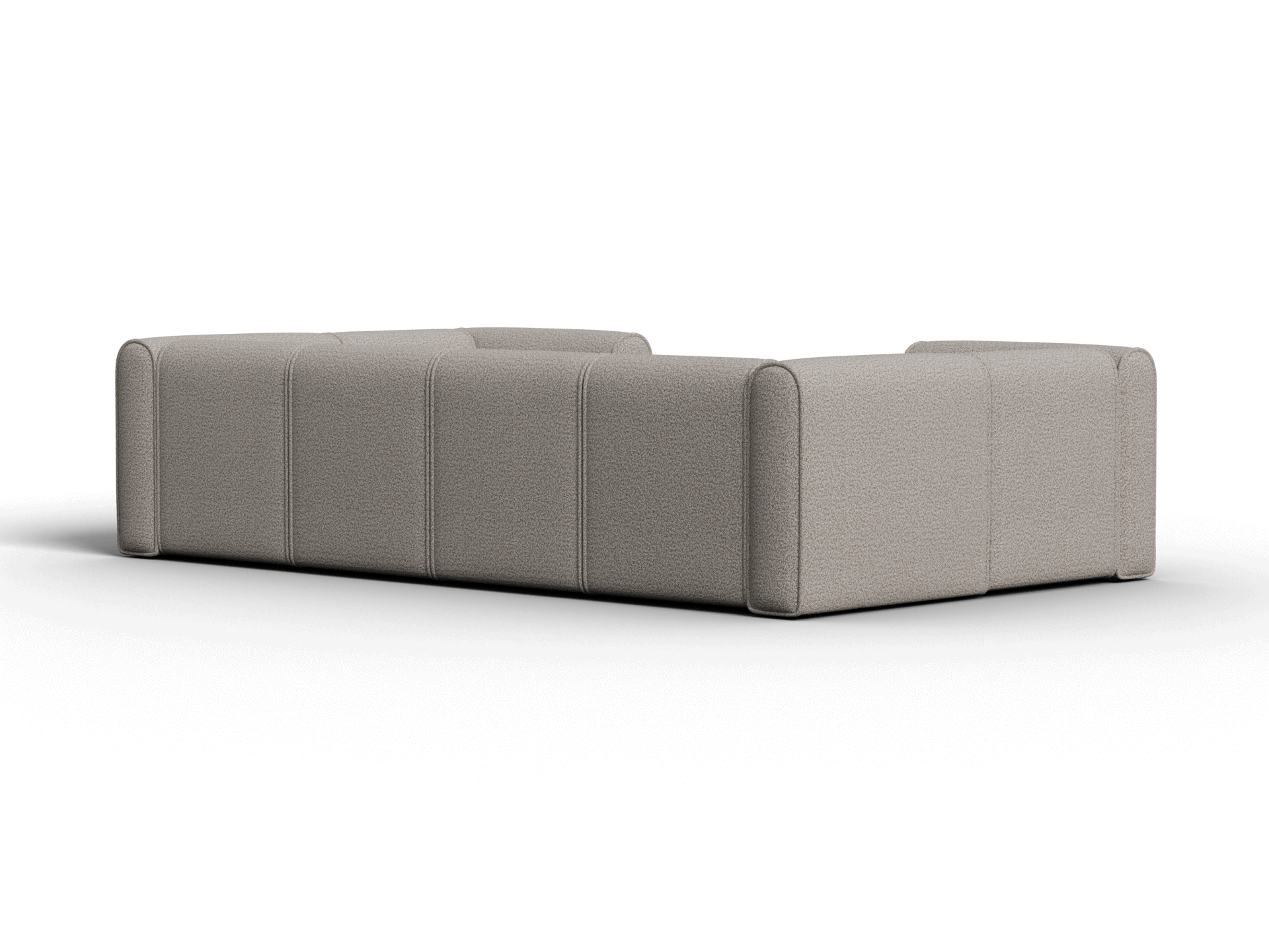 Bangalow Modular Sofa - U Shape - 6 Sections / Limestone (Luxe) / Regular