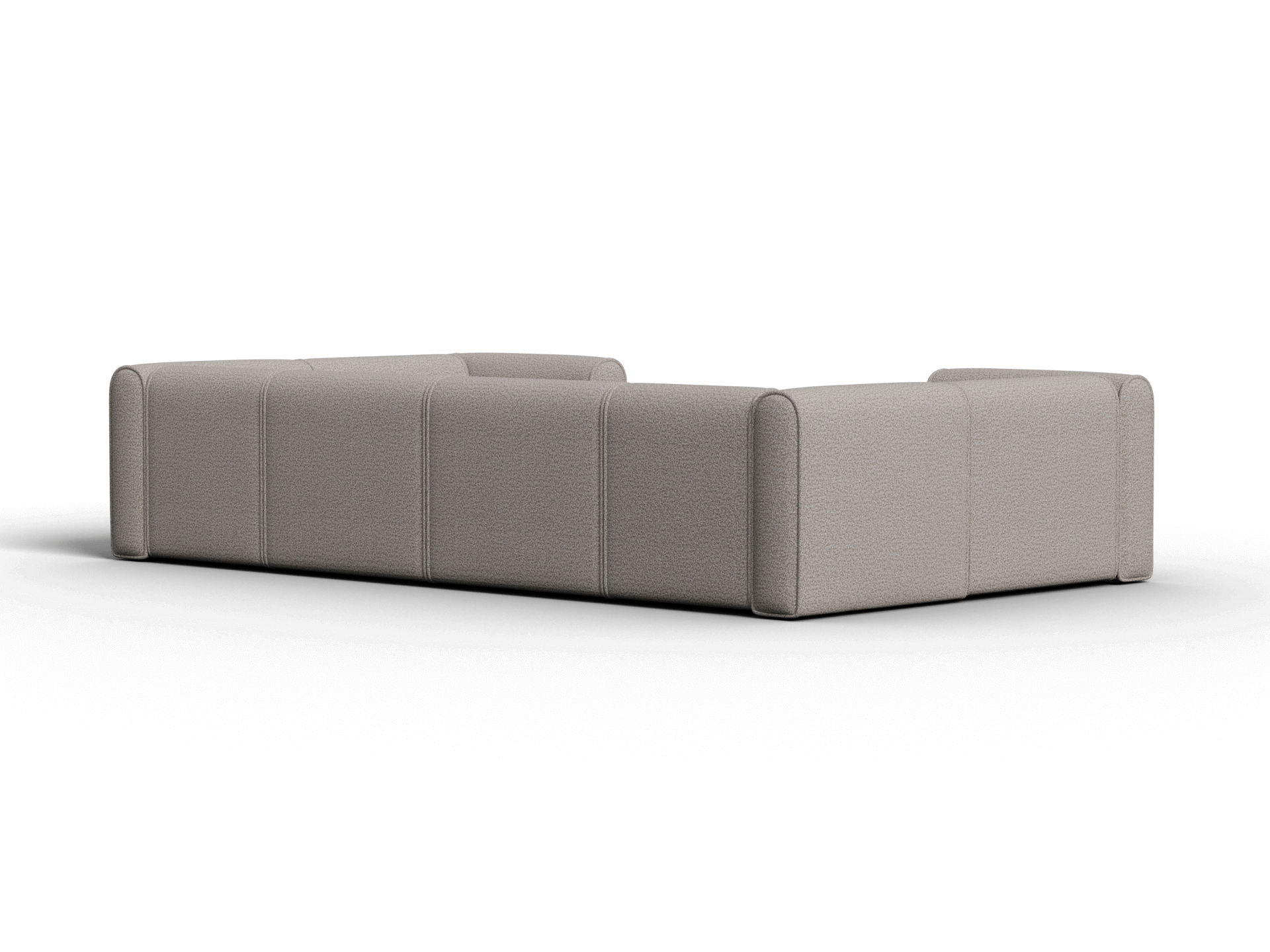 Bangalow Modular Sofa - U Shape - 6 Sections / Limestone (Luxe) / Extra Wide