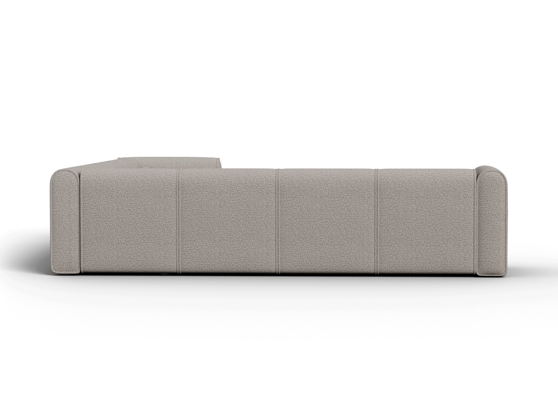 Bangalow Modular Sofa - Corner - 7 Sections / Limestone (Luxe) / Regular