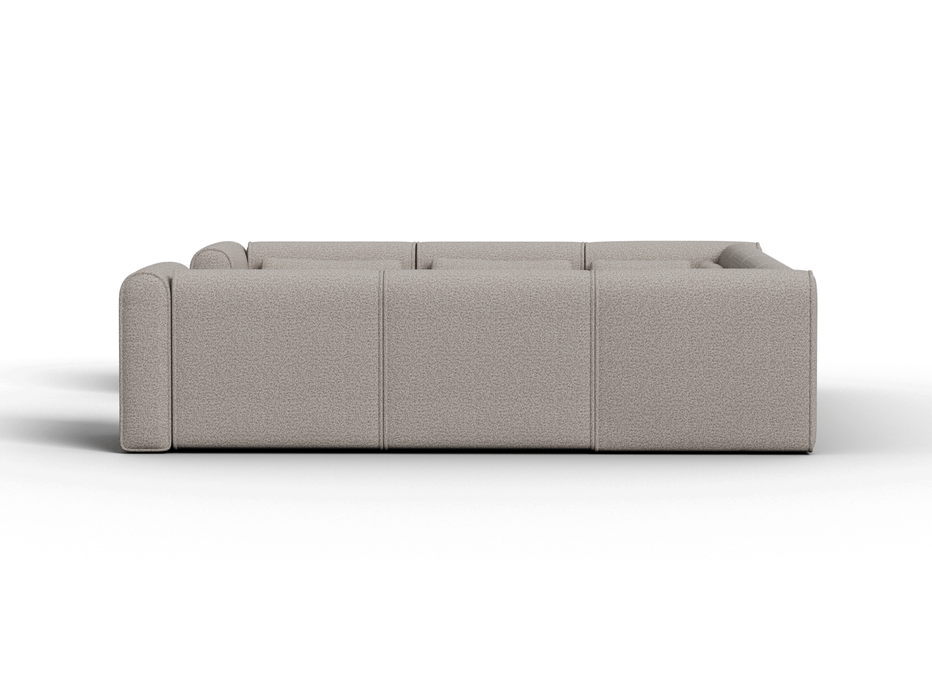 Bangalow Modular Sofa - U Shape - 8 Sections / Limestone (Luxe) / Extra Wide