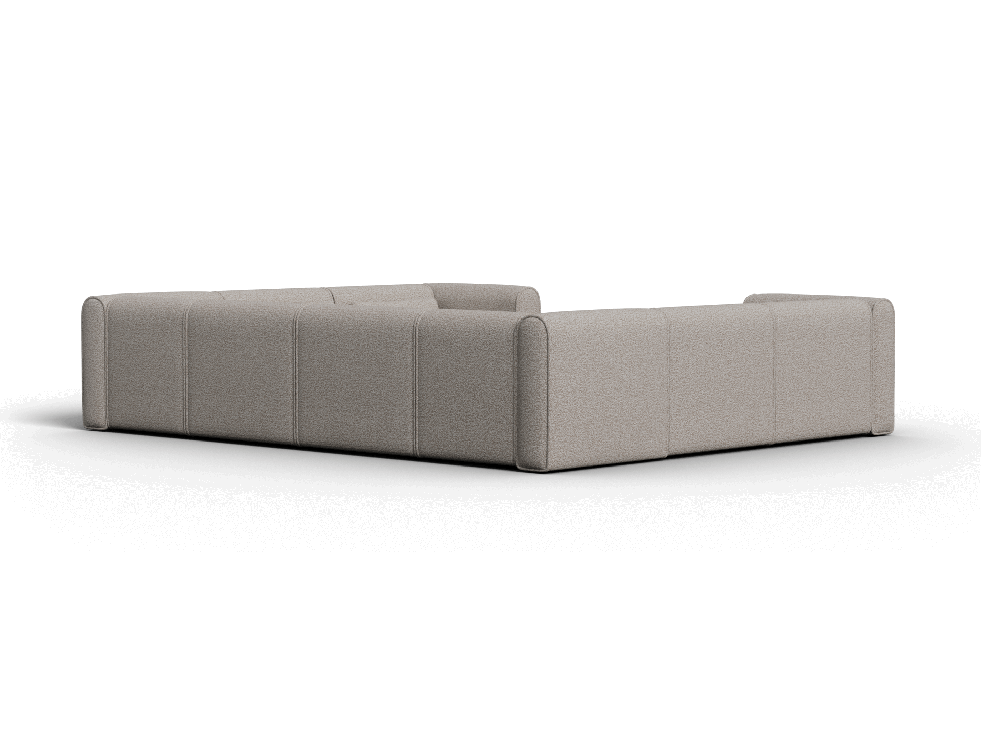Bangalow Modular Sofa - U Shape - 8 Sections / Limestone (Luxe) / Extra Wide