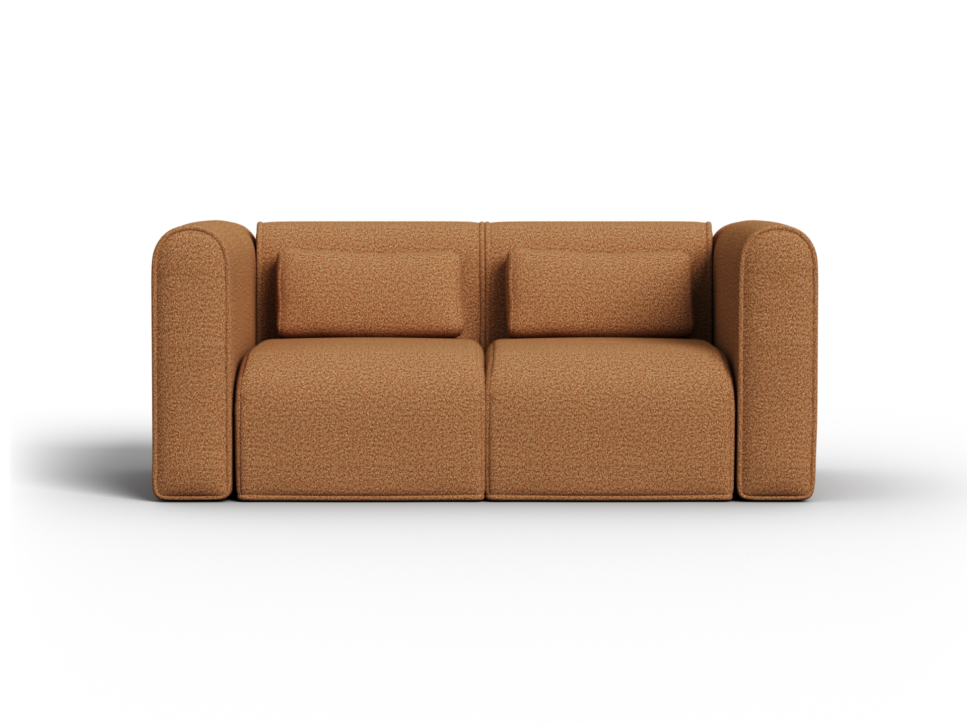 Bangalow Modular Sofa - 2 Sections / Sand Dune (Luxe) / Regular