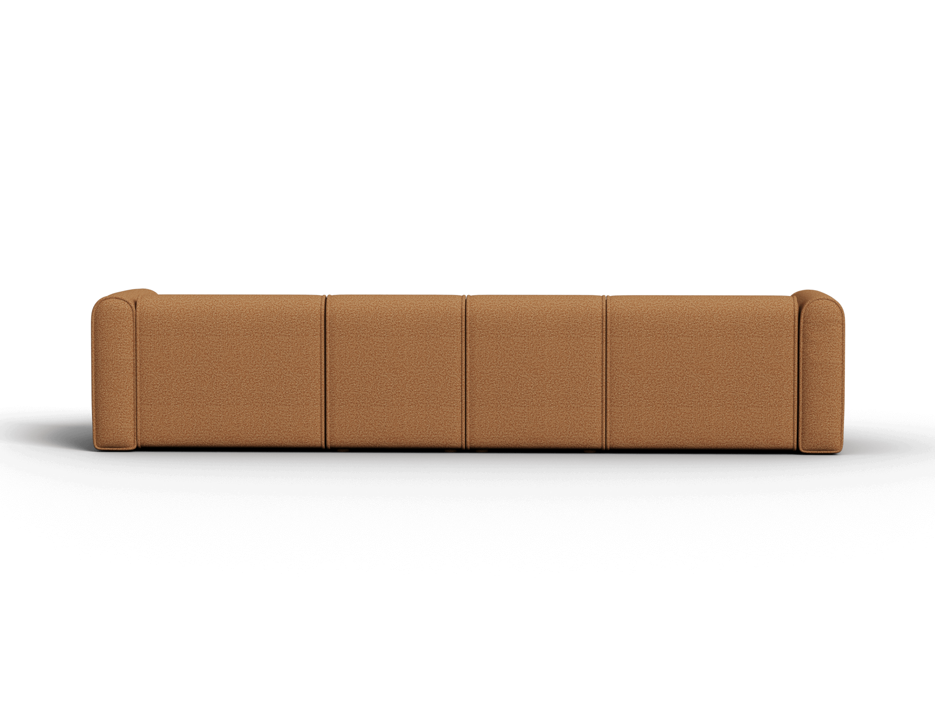 Bangalow Modular Sofa - Chaise - 4 Sections with 2 Chaises / Sand Dune (Luxe) / Regular