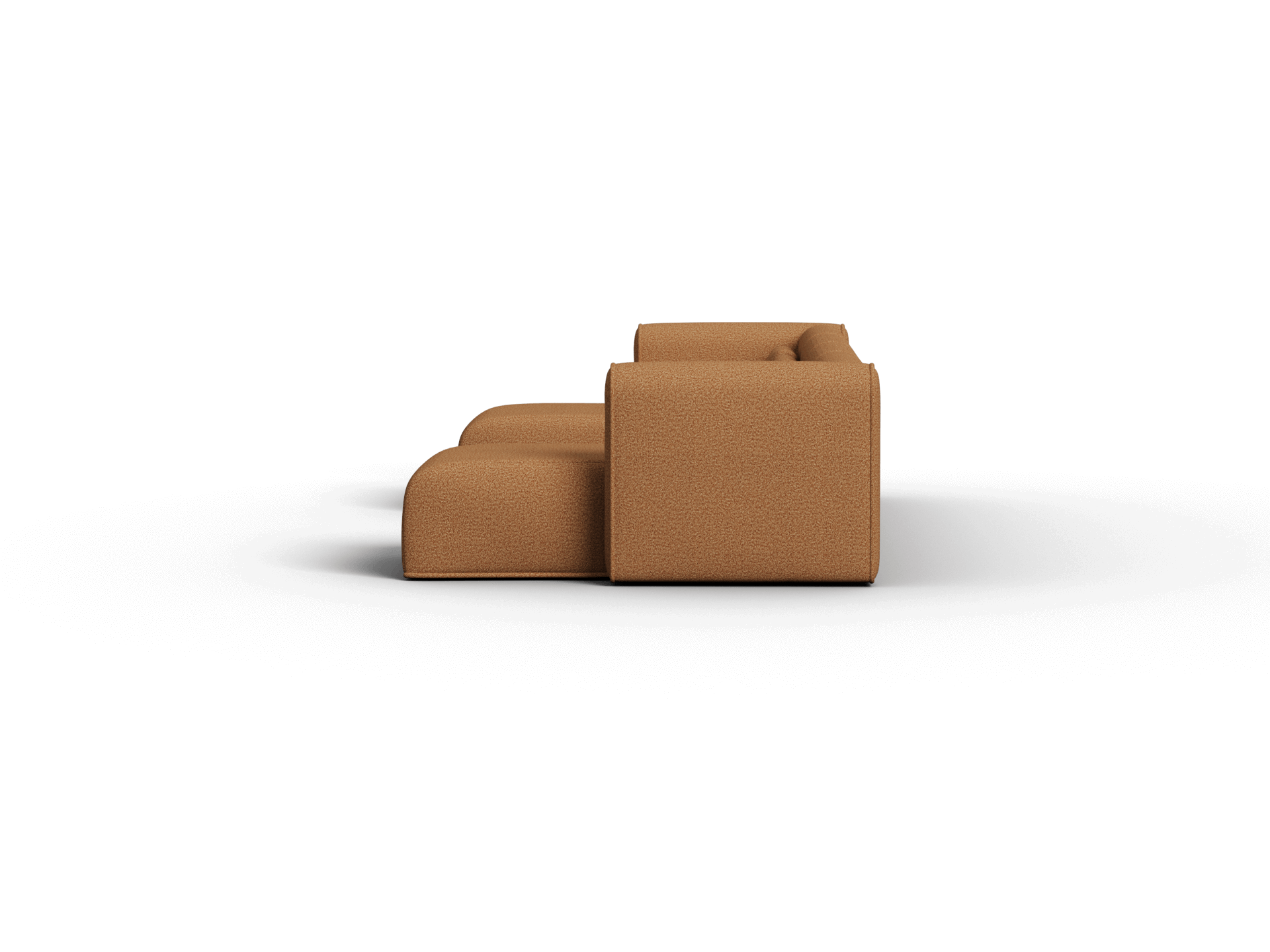 Bangalow Modular Sofa - Chaise - 4 Sections with 2 Chaises / Sand Dune (Luxe) / Extra Wide