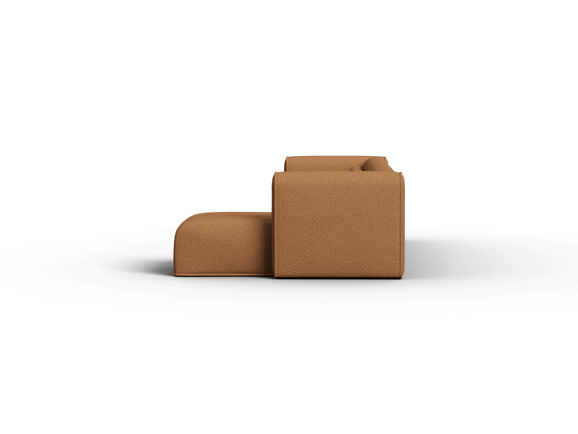 Bangalow Modular Sofa - Chaise - 4 Sections / Sand Dune (Luxe) / Extra Wide
