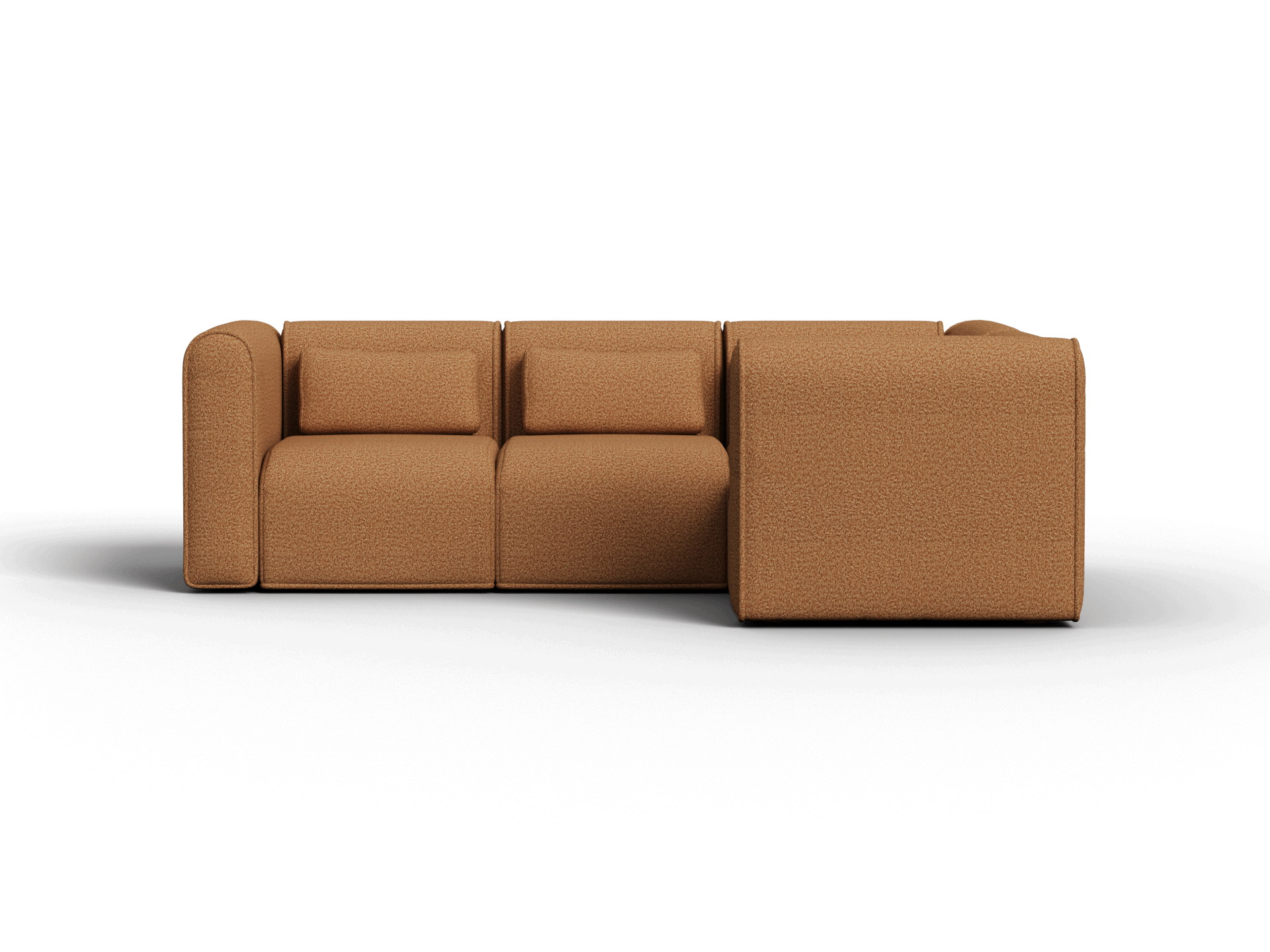 Bangalow Modular Sofa - Corner - 4 Sections / Sand Dune (Luxe) / Regular