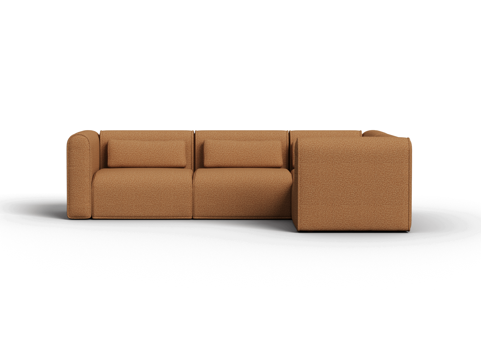 Bangalow Modular Sofa - Corner - 4 Sections / Sand Dune (Luxe) / Extra Wide