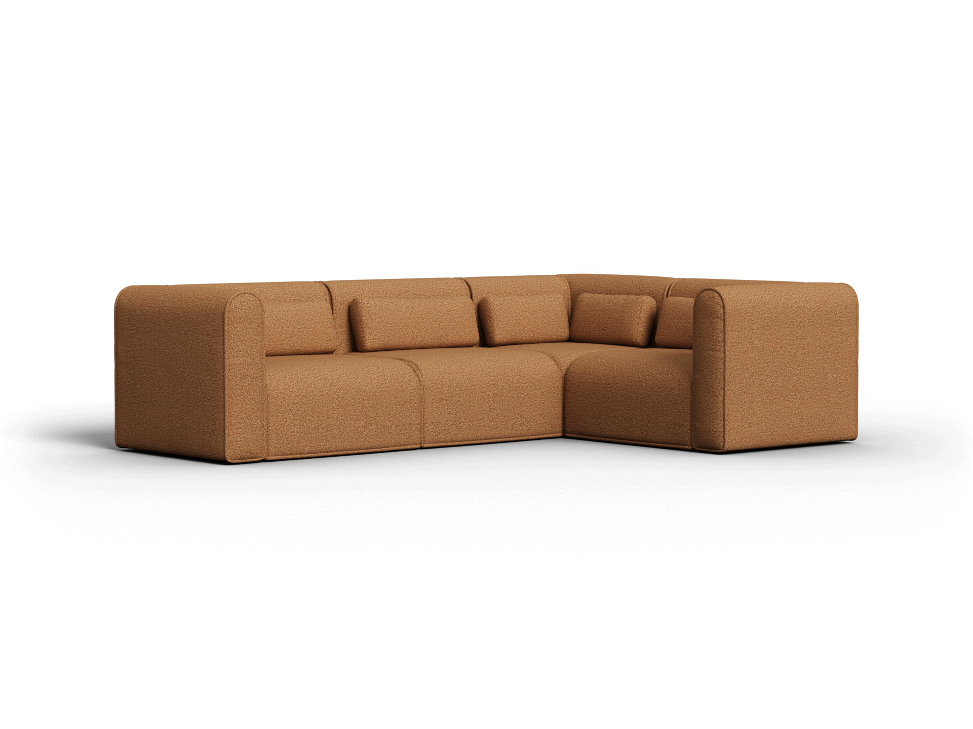 Bangalow Modular Sofa - Corner - 4 Sections / Sand Dune (Luxe) / Extra Wide