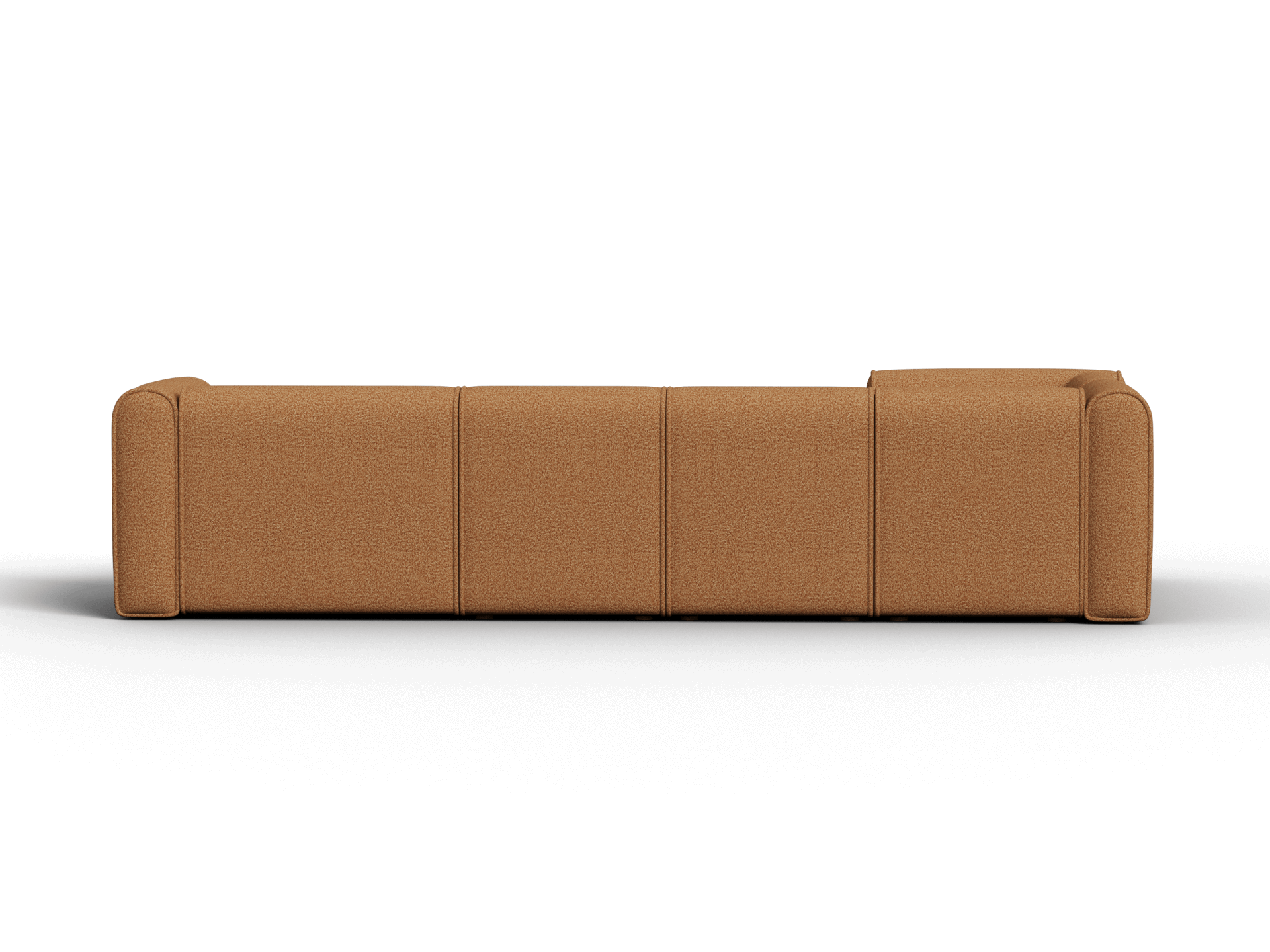 Bangalow Modular Sofa - Corner - 5 Sections with Chaise / Sand Dune (Luxe) / Regular