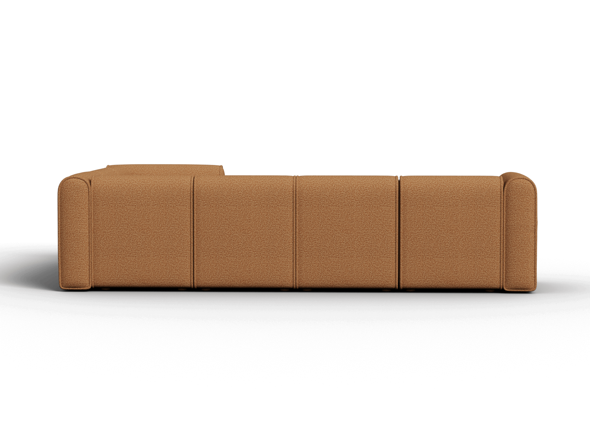 Bangalow Modular Sofa - Corner - 6 Sections / Sand Dune (Luxe) / Regular