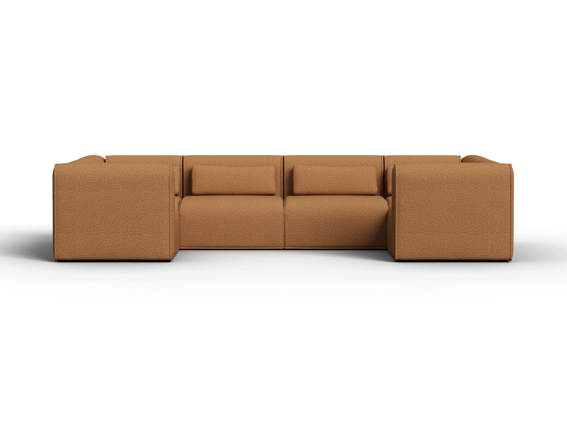 Bangalow Modular Sofa - U Shape - 6 Sections / Sand Dune (Luxe) / Extra Wide