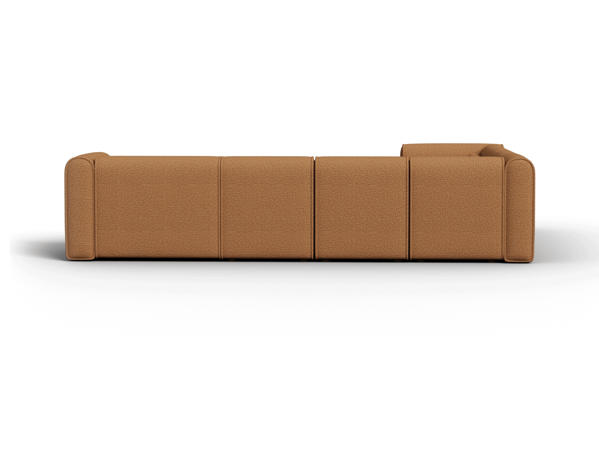 Bangalow Modular Sofa - Corner - 7 Sections with Chaise / Sand Dune (Luxe) / Regular