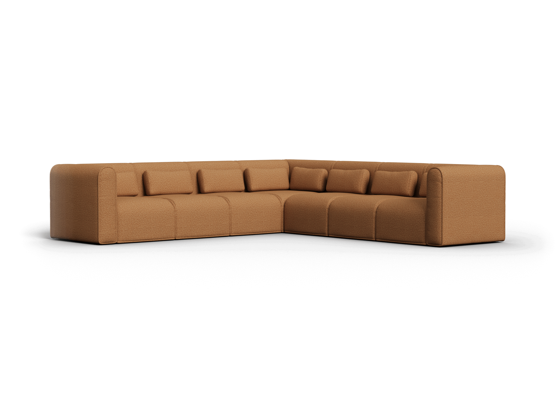 Bangalow Modular Sofa - Corner / 7 Sections / Sand Dune (Luxe)