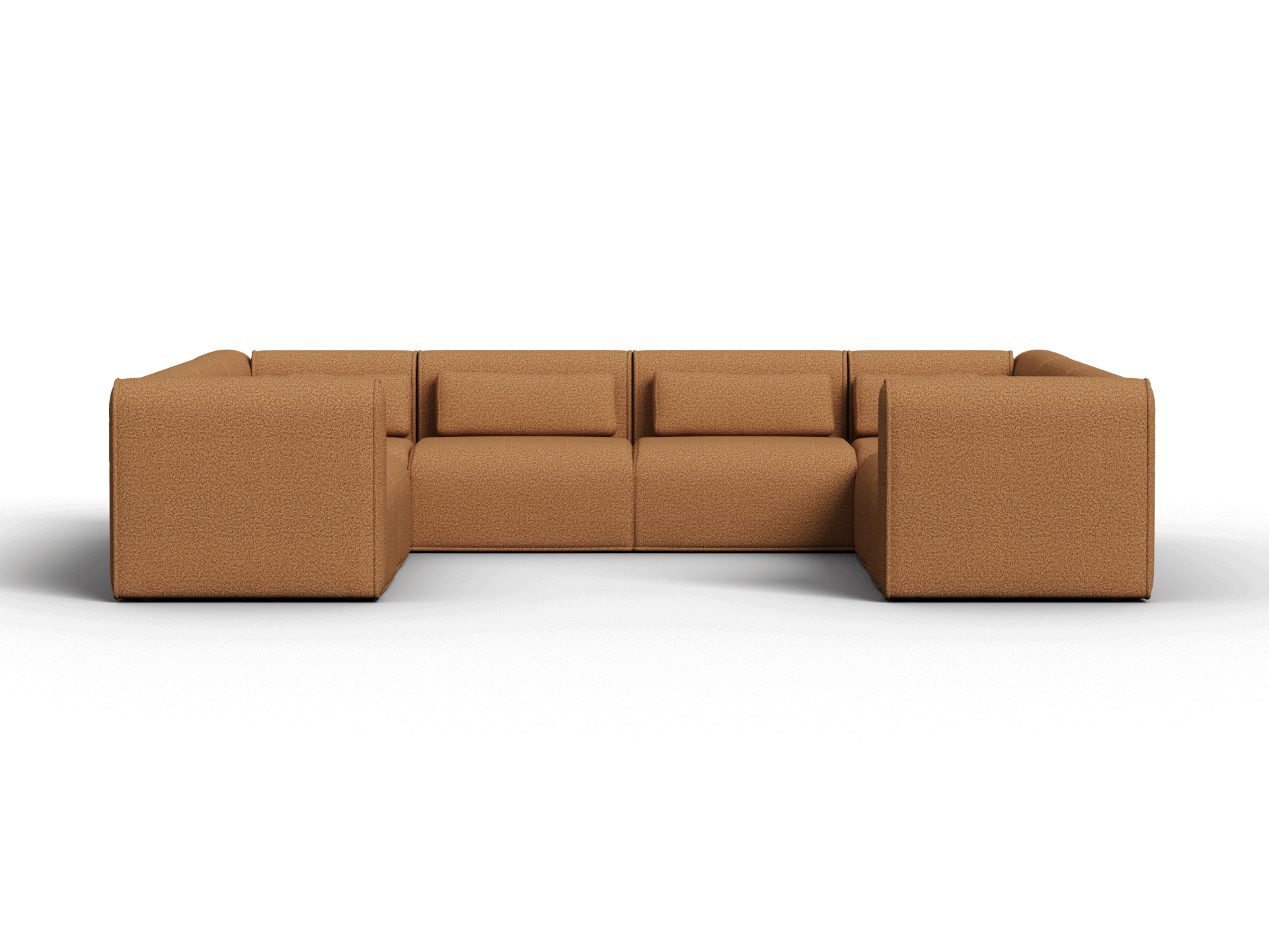 Bangalow Modular Sofa - U Shape - 8 Sections / Sand Dune (Luxe) / Extra Wide