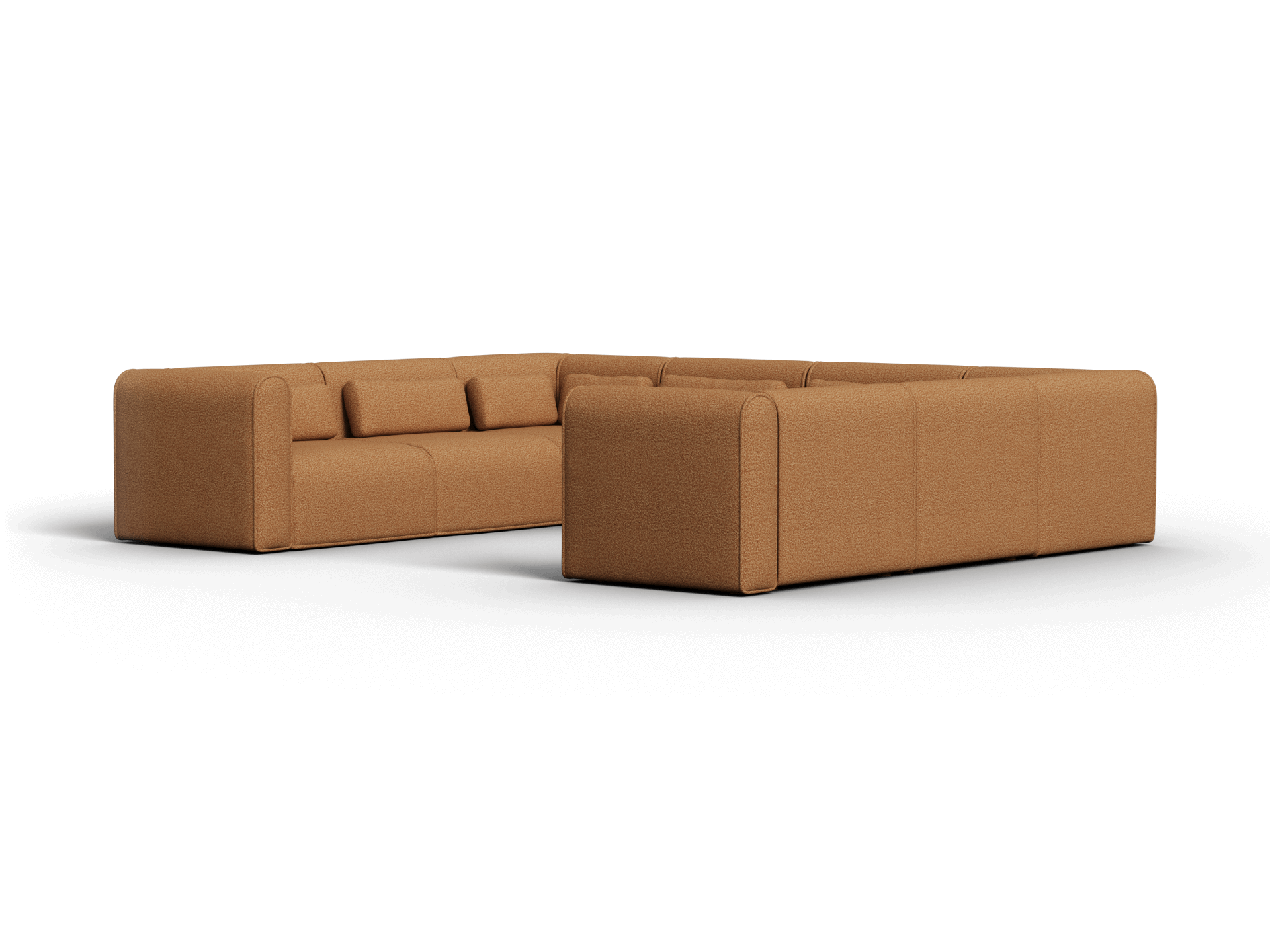 Bangalow Modular Sofa - U Shape - 8 Sections / Sand Dune (Luxe) / Extra Wide