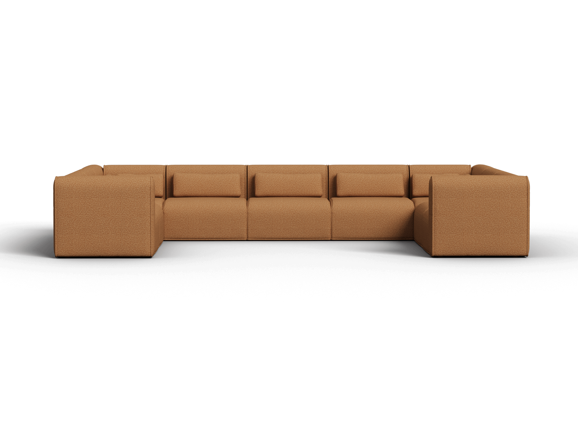 Bangalow Modular Sofa - U Shape - 9 Sections / Sand Dune (Luxe) / Extra Wide