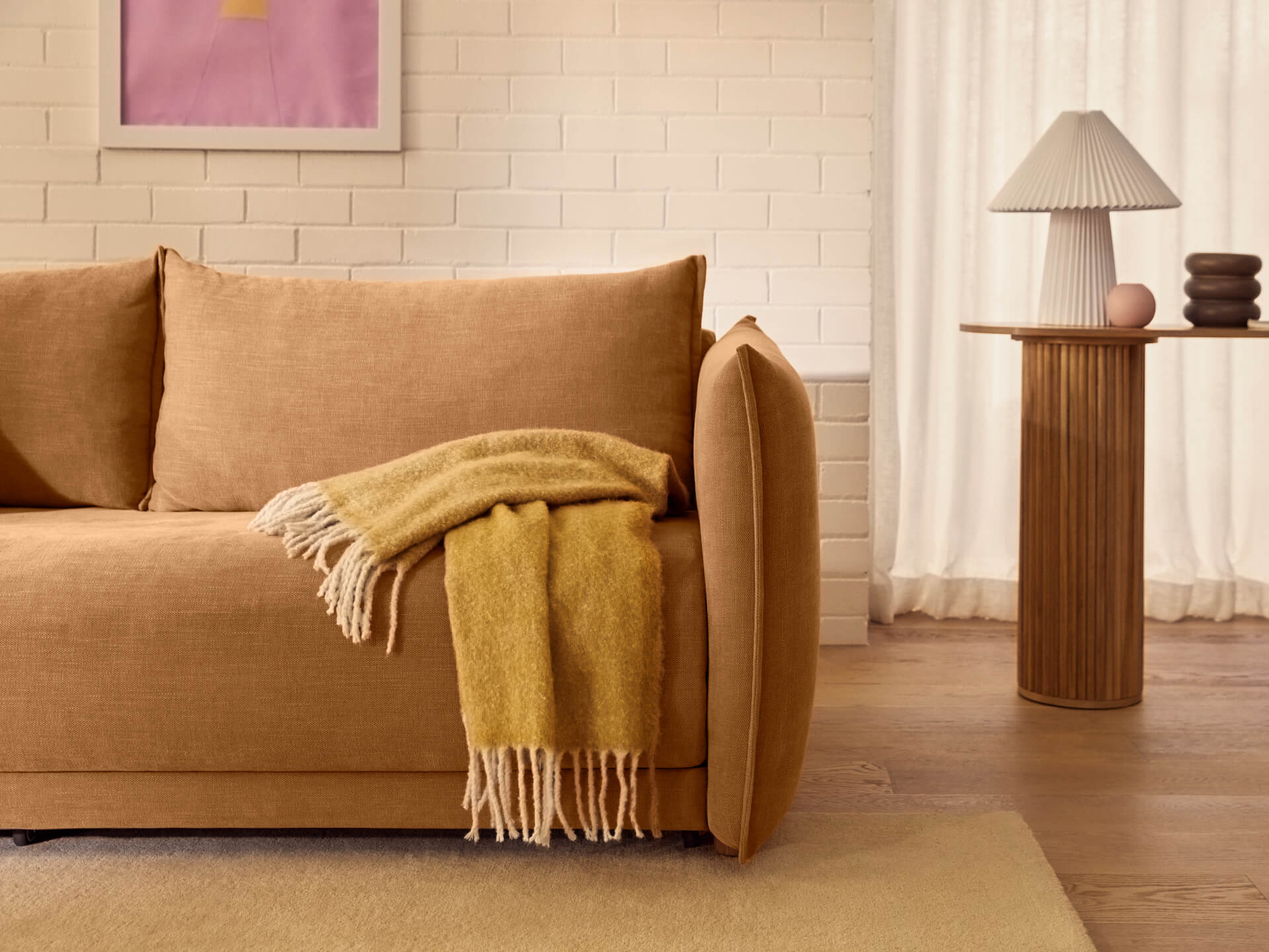 Byron Sofa Bed [3rd Gen] - 92" Queen / Bronzed Aussie