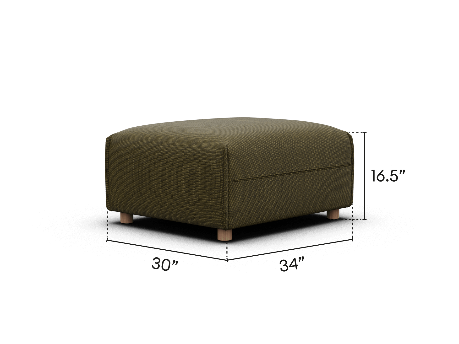 Byron Sofa Bed Ottoman [3rd Gen] - Forest Walk