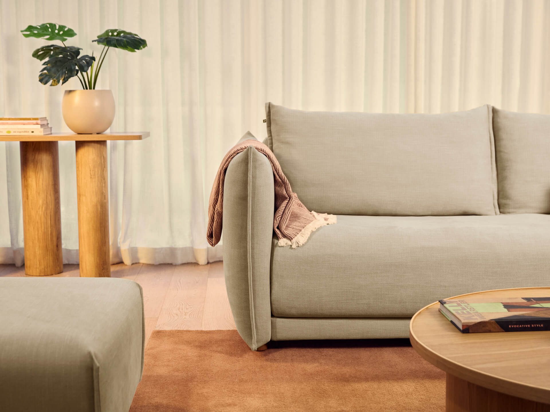 Byron Sofa Bed [3rd Gen] - 92" Queen / Lunar Glow