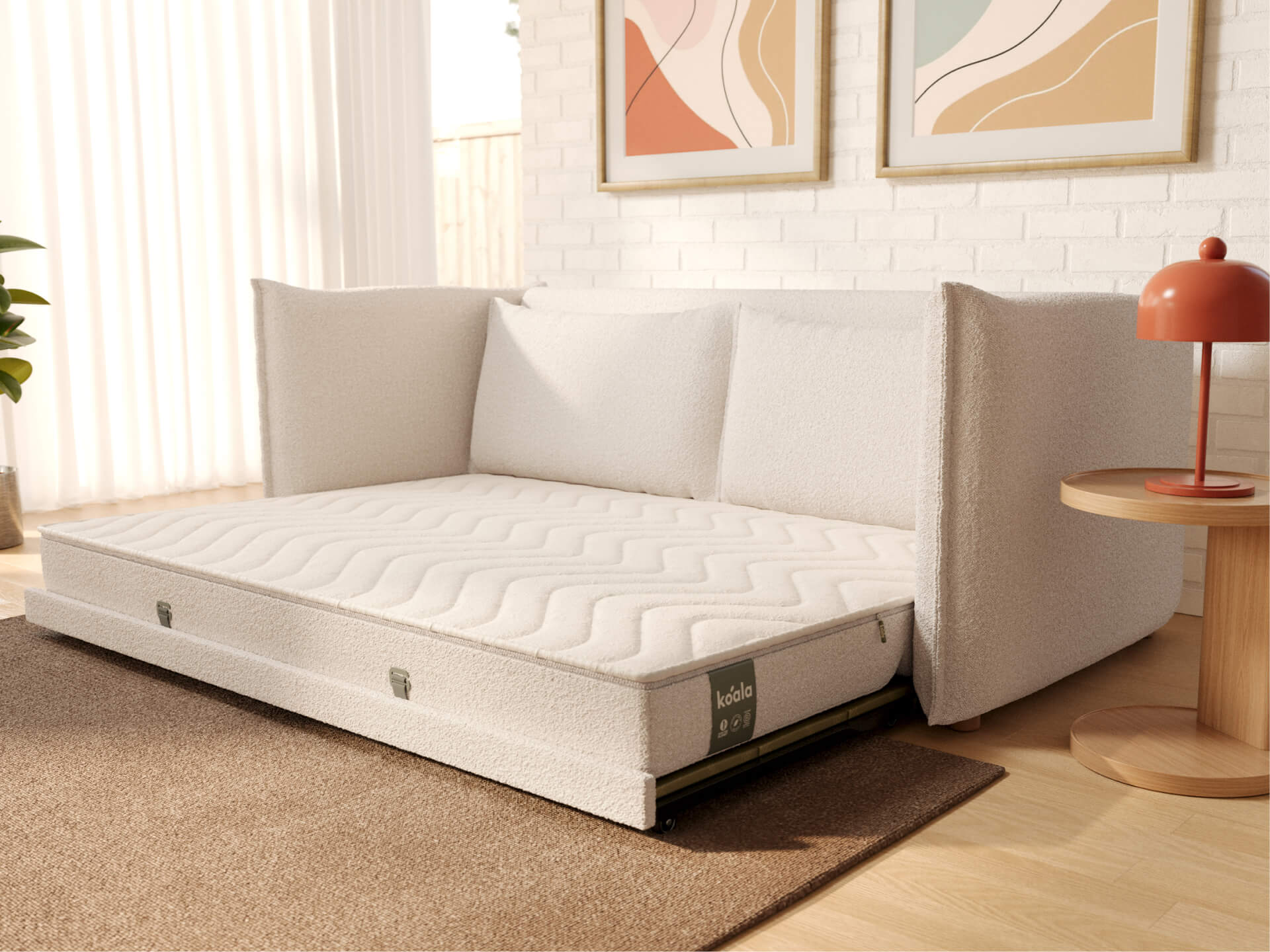 Byron Sofa Bed [3rd Gen] - 92" Queen / Ocean Salt (Luxe)