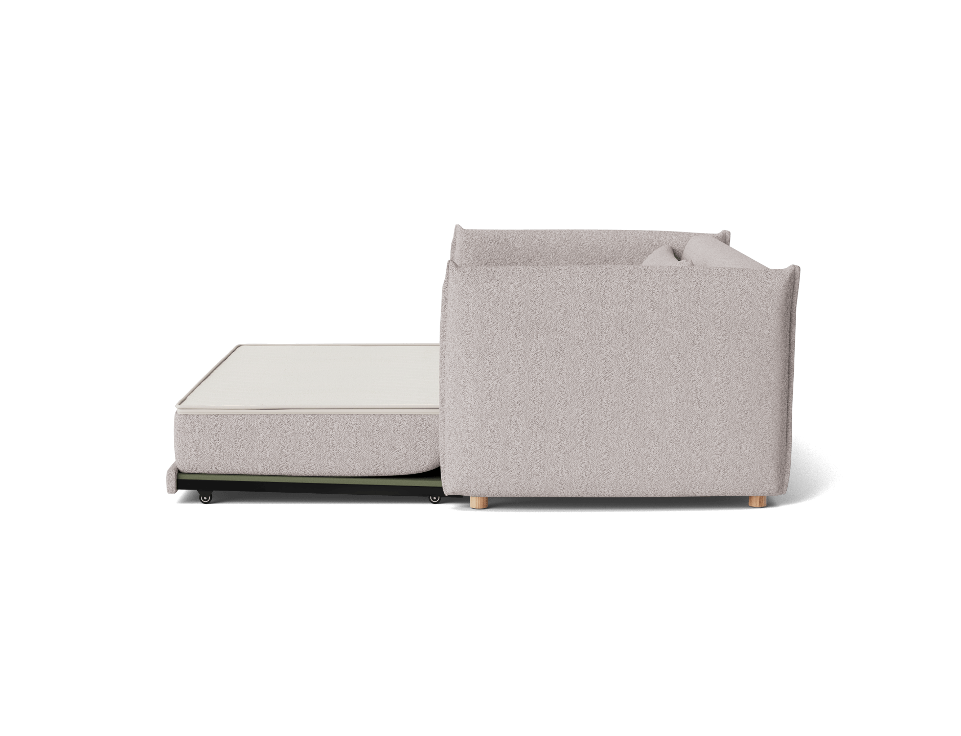 Byron Sofa Bed [3rd Gen] - 92" Queen / Pebble Gray (Luxe)