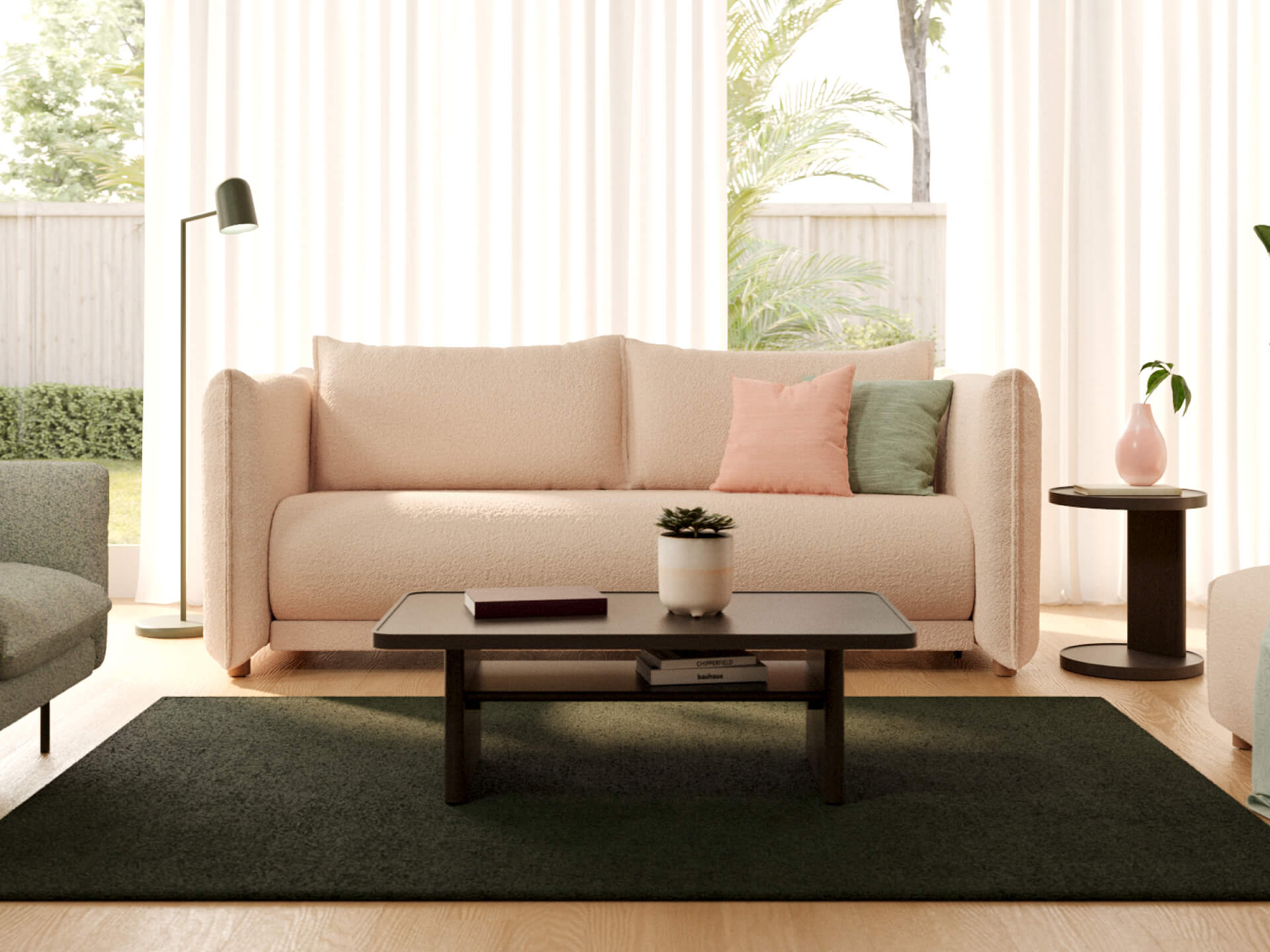Byron Sofa Bed [3rd Gen] - 92" Queen / Sand Bank (Luxe)