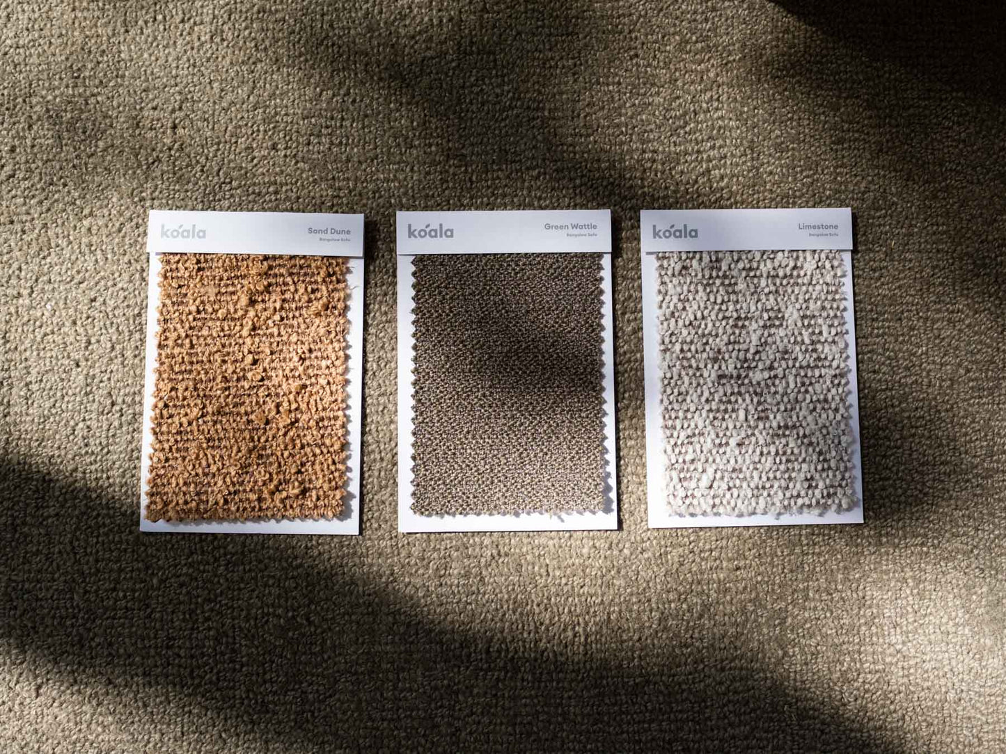 Bangalow Modular Sofa Fabric Samples