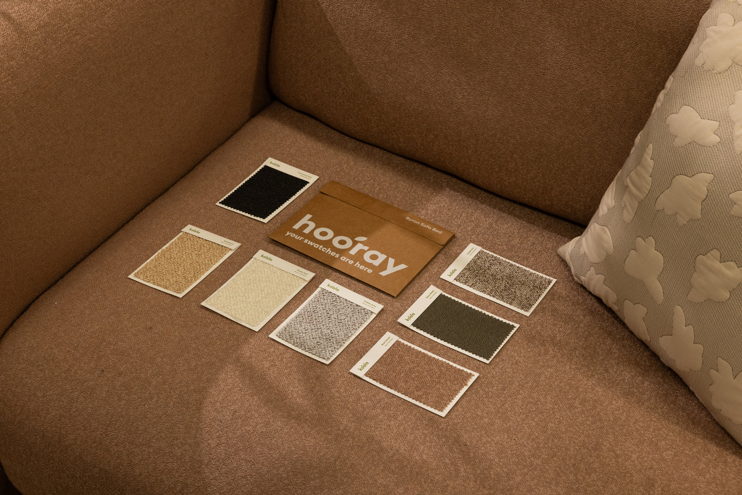 Byron Sofa Bed Fabric Samples