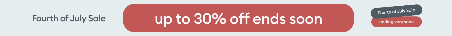fourth of july sale ending soon