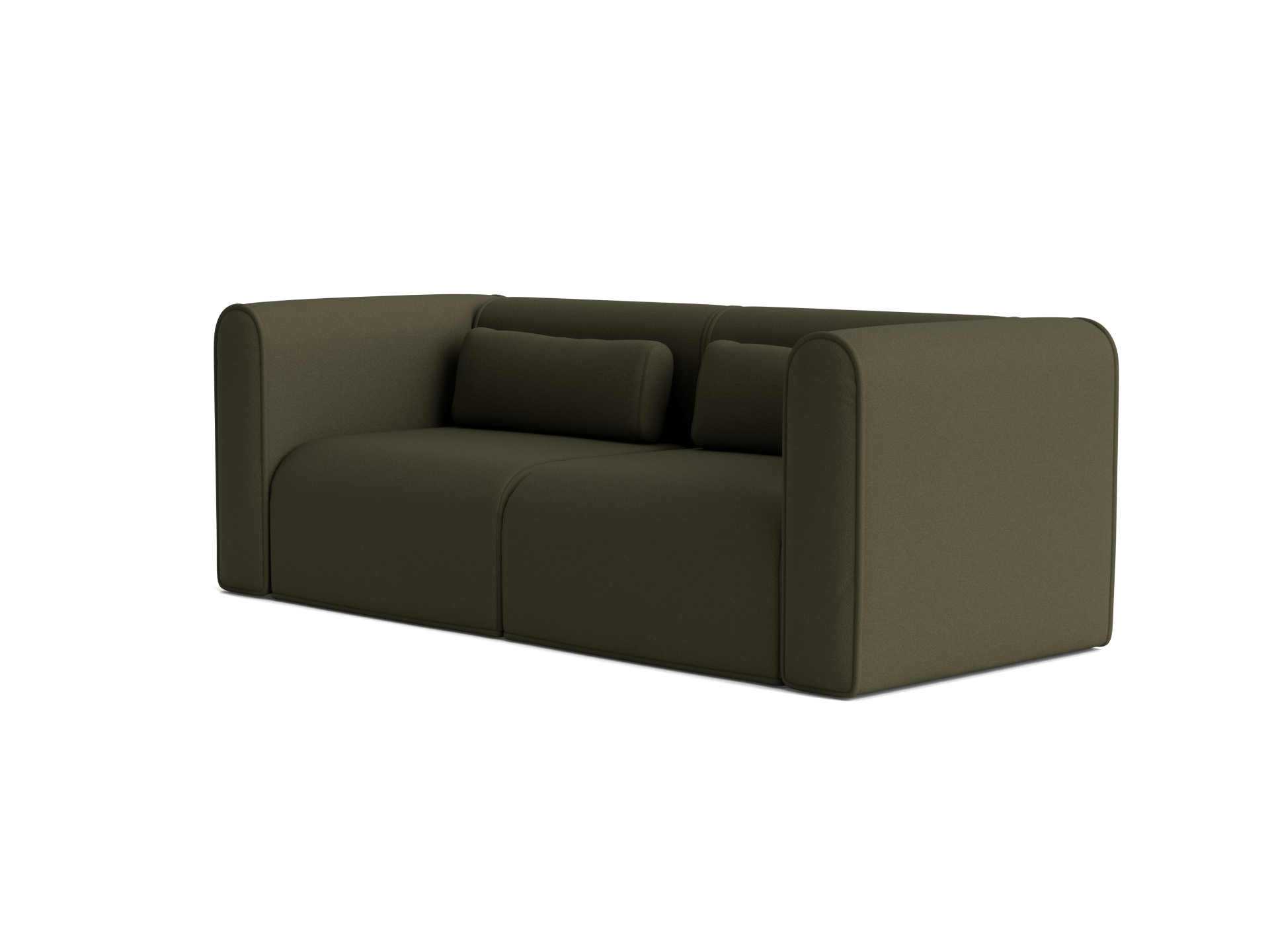 Bangalow Modular Sofa - Sofa / 3-Seater / Green Wattle