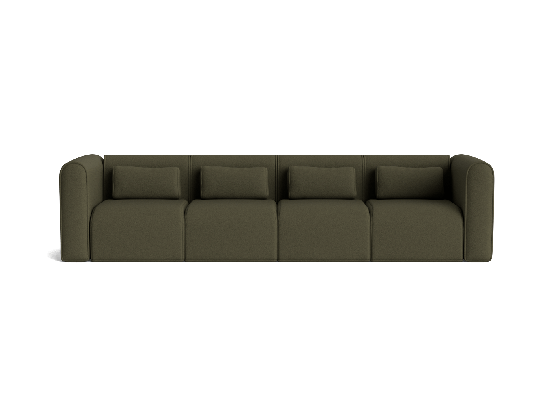 Bangalow Modular Sofa - Sofa / 4.5-Seater / Green Wattle