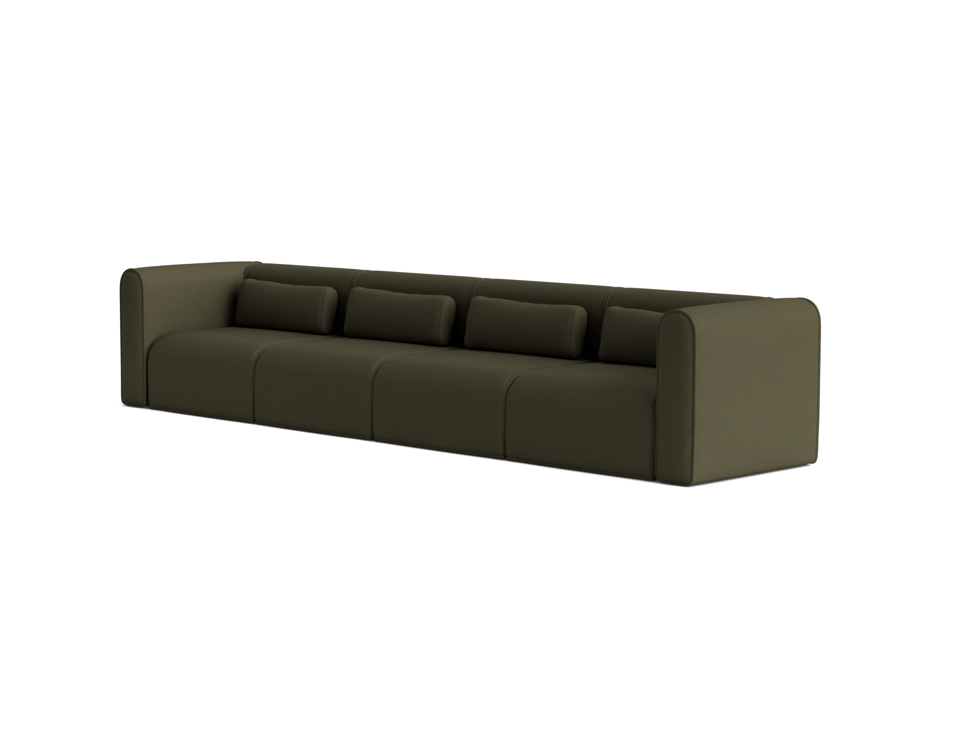 Bangalow Modular Sofa - Sofa / 6-Seater / Green Wattle